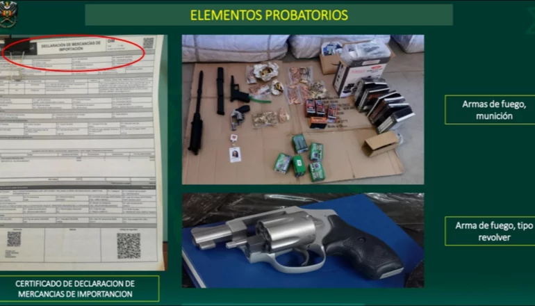 Red Uno-Bolivia-Noticias-Policial-Secuestran-cargamento-armas-fuego-traficado-desde-EEUU-tenía-destino-Santa-Cruz