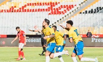 Carmelo Algarañaz se estrena con gol en la liga de Egipto
