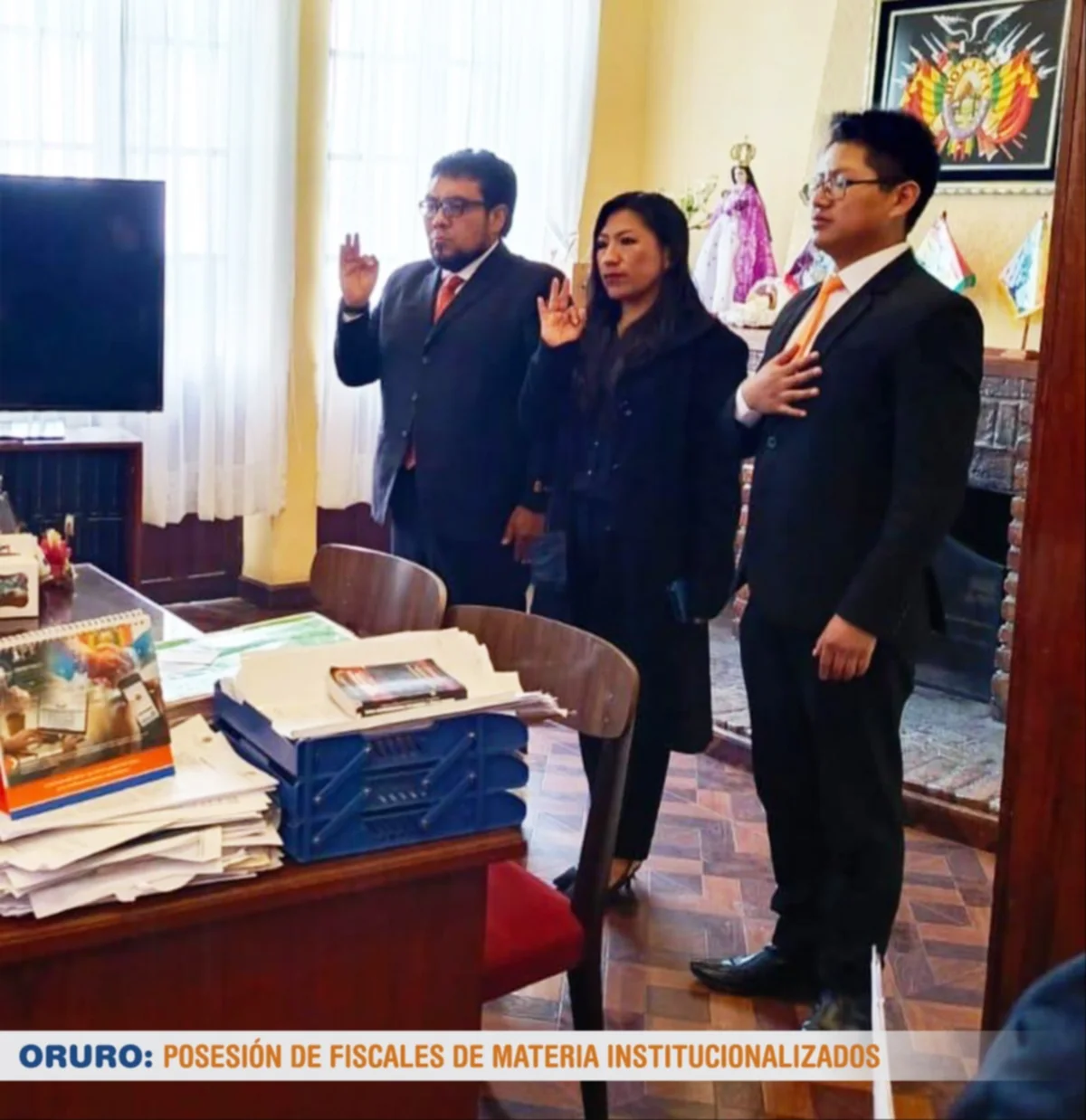 Bolivia tiene 60 nuevos fiscales de materia institucionalizados