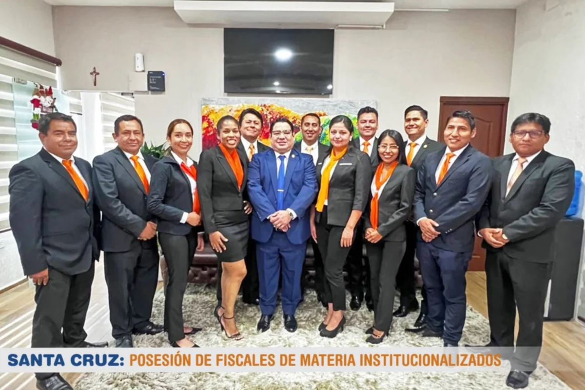 Bolivia tiene 60 nuevos fiscales de materia institucionalizados