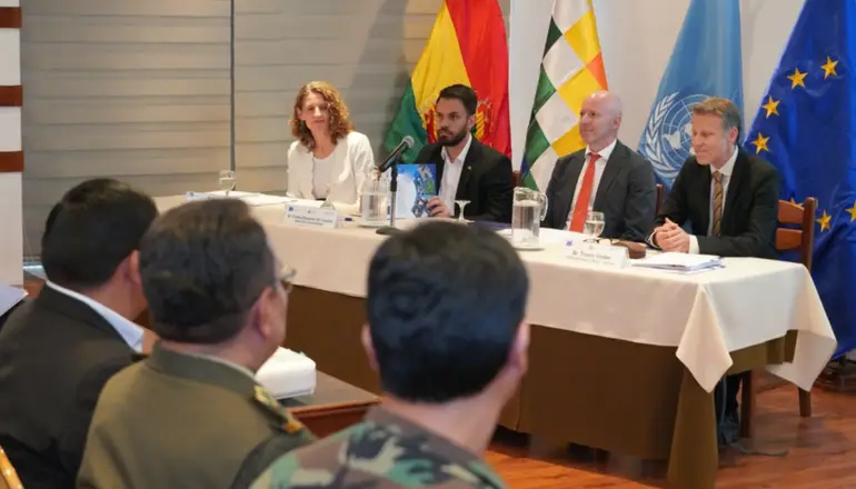 El precio de la droga boliviana se triplica en el mercado asiático. Foto Ministerio de Gobierno.