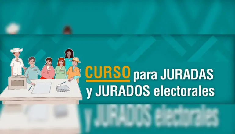 El TSE lanza curso virtual de reforzamiento a la capacitación para juradas y jurados electorales