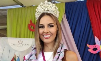 Alejandra Quintanilla es la reina del carnaval de la Concordia 2022 
