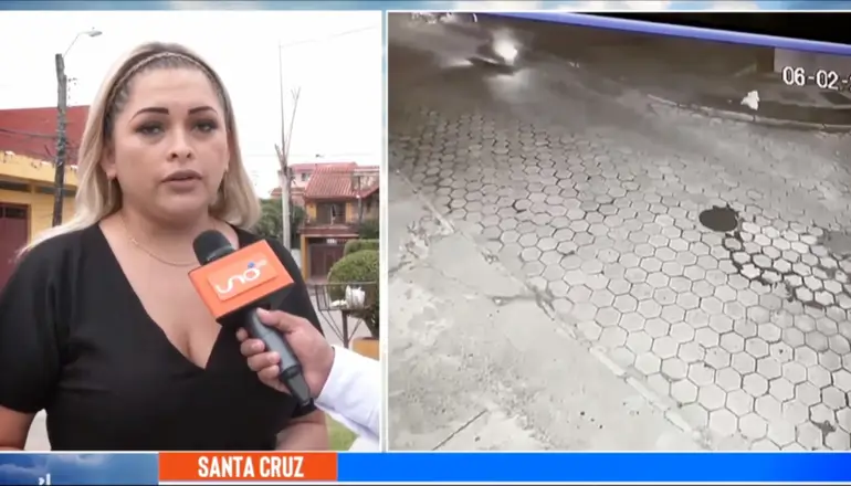 Víctima de atraco relata los antecedentes del hecho.