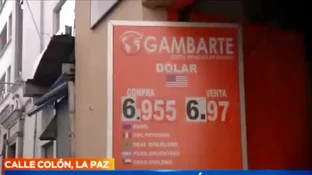 Casas de Cambio incrementan el tipo de cambio del dólar para la venta - Red  Uno de Bolivia