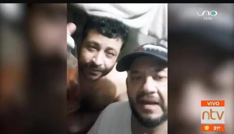 Imagen captura del video compartido en RRSS.