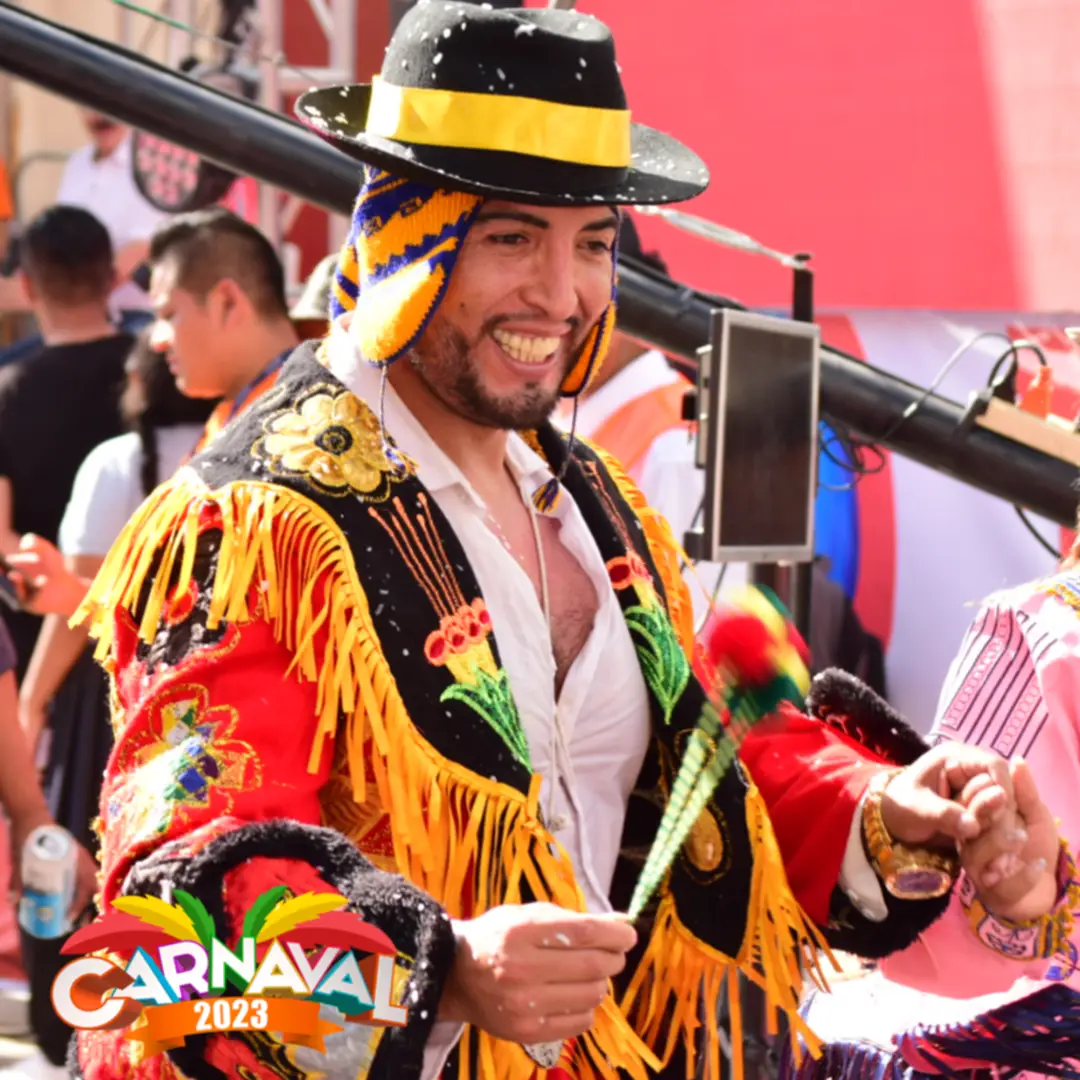Los "incas del Gran Poder" bailaron ch'utas en el Corso de Corsos