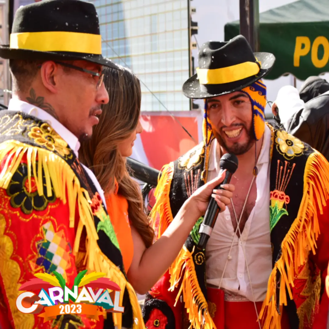 Los "incas del Gran Poder" bailaron ch'utas en el Corso de Corsos
