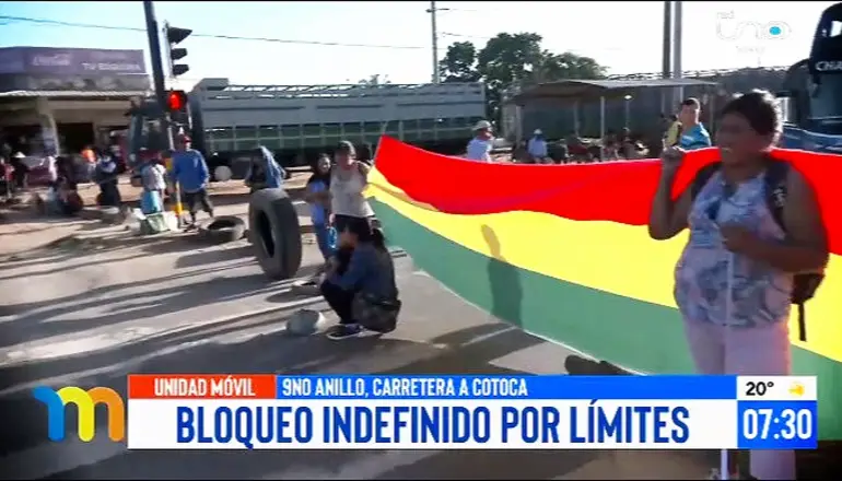 La medida se inició la mañana de este martes