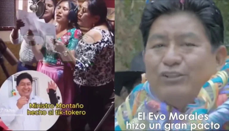 Evistas alistan contraataque contra arcistas en Carnaval. FOTO: Captura de video. Composición CHMF: