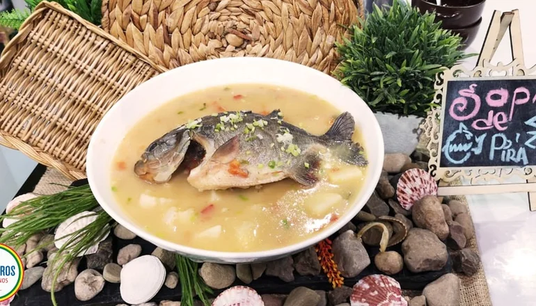 Sopa de piraña