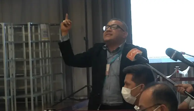 Red Uno_ Nelson Cox, candidato del MAS esperaba los cómputos finales