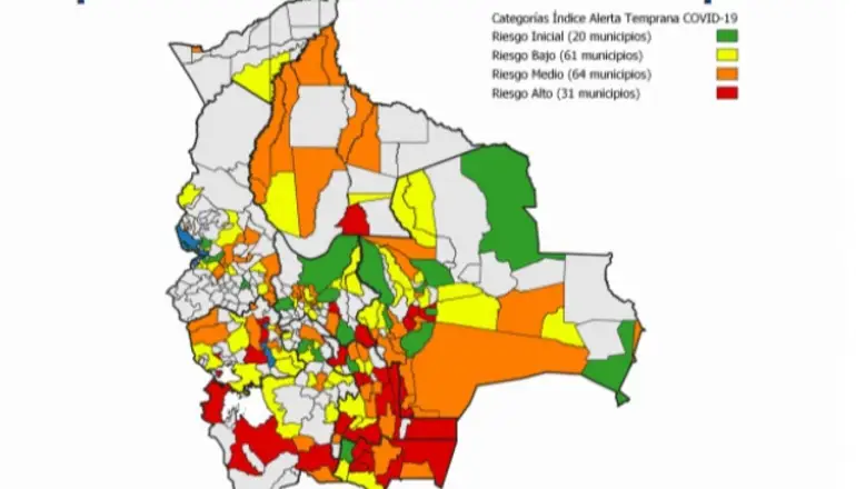 Municipios en alto riesgo por coronavirus bajan a 31