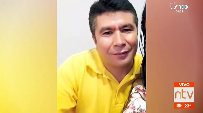 El hombre tenía el cráneo destrozado .
