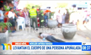 Hombre fallece en plena vía pública del mercado La Ramada 