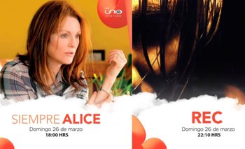 Uno de Película: Este domingo Siempre Alice y REC 