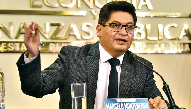 Ministro de Economía y Finanzas Públicas, Marcelo Montenegro. Foto:RRSS
