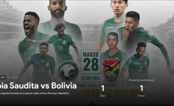 Finalmente el amistoso Bolivia-Arabia Saudita se verá gratis por la página web futbol.bo
