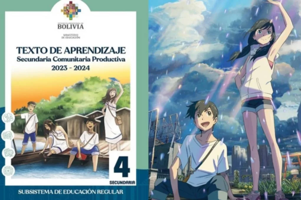 "¿Plagio en Portadas?": Imágenes de anime estarían en textos del Ministerio de Educación
