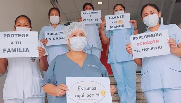 Bolivia celebra el Día de la Enfermera