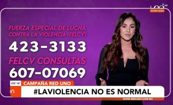 La violencia no es normal: 