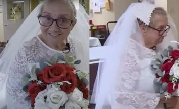 A los 77 años se casó con el amor de su vida: ella misma