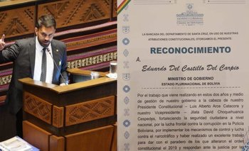 Entregan reconocimiento a Del Castillo por “excelente trabajo”