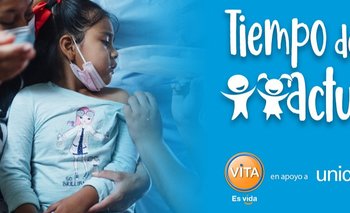 Laboratorios ViTA entregó un generoso aporte a la campaña Tiempo de Actuar de UNICEF