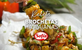 Brochetas Hawaianas