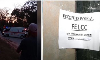  Felcc interviene un garaje tras la pista de los asesinos de tres uniformados en Porongo