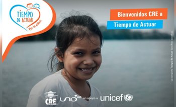 CRE se une al desafío de la TELETÓN “Tiempo de Actuar” de UNICEF, por la niñez