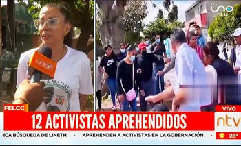 12 aprehendidos tras enfrentamientos en la Gobernación de Santa Cruz