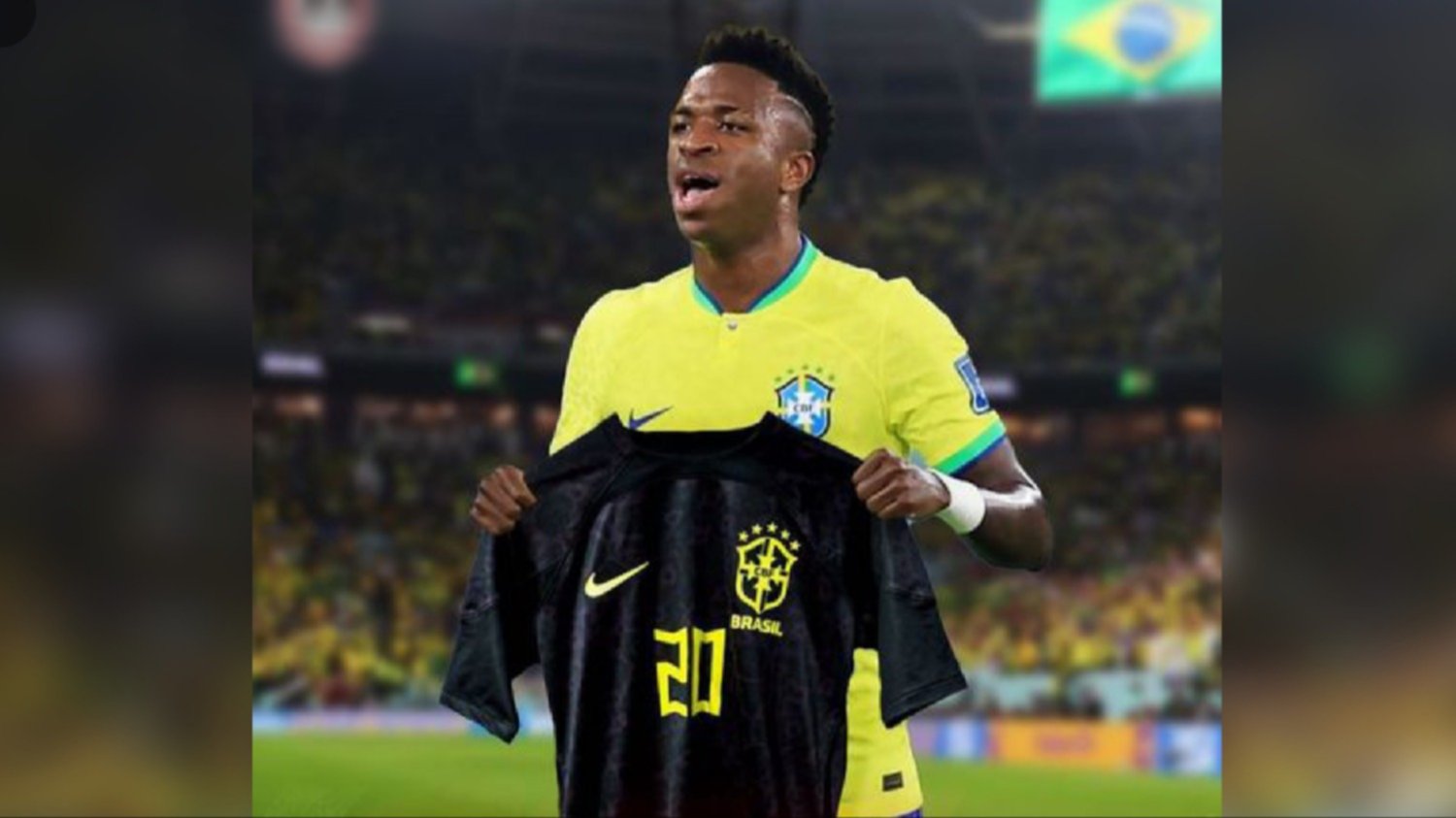 La histórica razón por la que Brasil jugó con camiseta negra