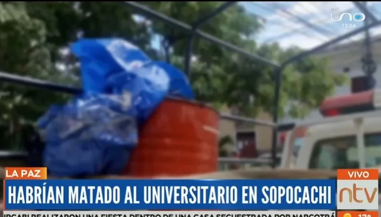 Capturan a prófuga en el caso de la muerte de un joven que botaron en un yute