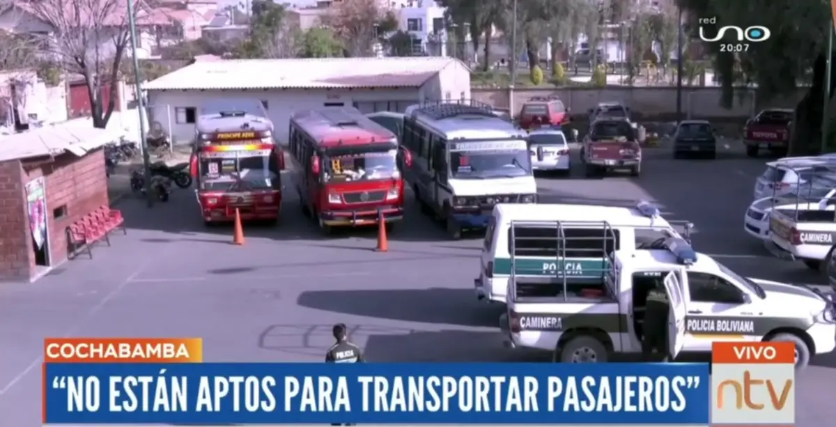 "No están aptos para transportar pasajeros": Retienen tres micros de la línea H