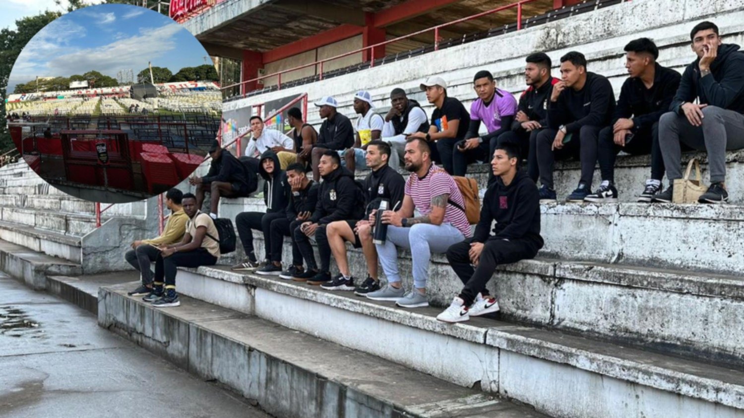 Real Santa Cruz no pudo entrenar porque en su estadio se prepara