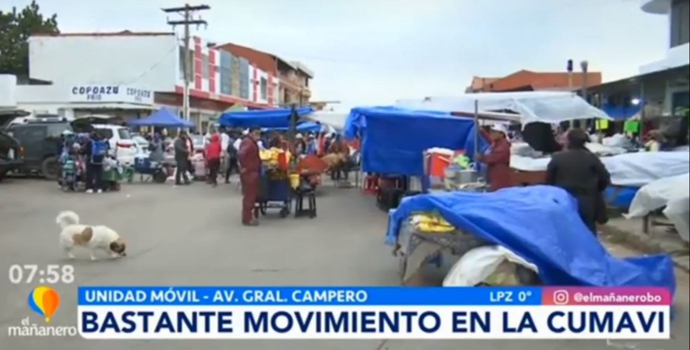 Cumavi abre sus puertas de 05:00 am hasta las 16:00 pm - Red Uno de Bolivia