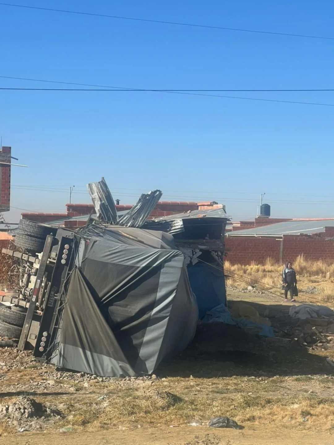 Accidente camión.