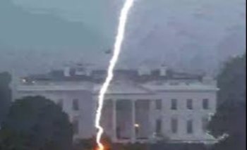 Tormenta eléctrica letal en Estados Unidos: un rayo mató a tres turistas a metros de la Casa Blanca