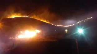 Incendio Forestal en la zona Kalajahuira afectó 9 hectáreas - Red Uno de Bolivia