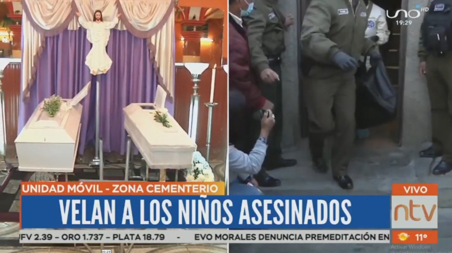 Velan Los Restos De Los Dos Niños Asesinados Por Su Propio Padre En La ...