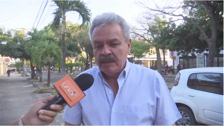El agrometeorólogo, Luis Alberto Alpire. FOTO: NTV/RED UNO.