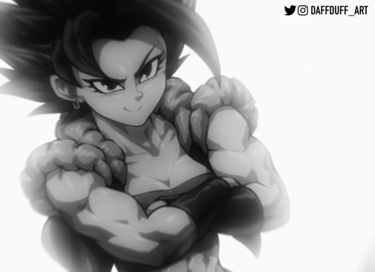 Fanart imagina la fusión de Caulifla y Kale con la danza - Red Uno de  Bolivia