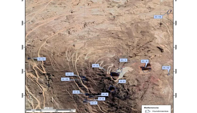 Cuatro factores incrementan el riesgo de mayores hundimientos en el Cerro Rico de Potosí