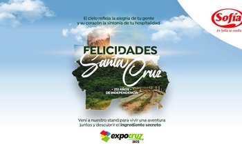 Sofía celebra a Santa Cruz con producción y diversidad