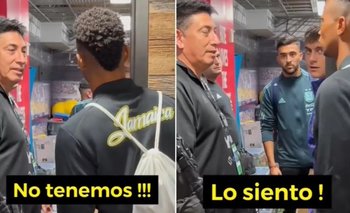 ¡Indignante! Jugadores de Argentina niegan camiseta a un jovencito jugador de Jamaica
