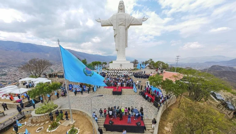 Cristo de la Concordia. Imagen GAMC.