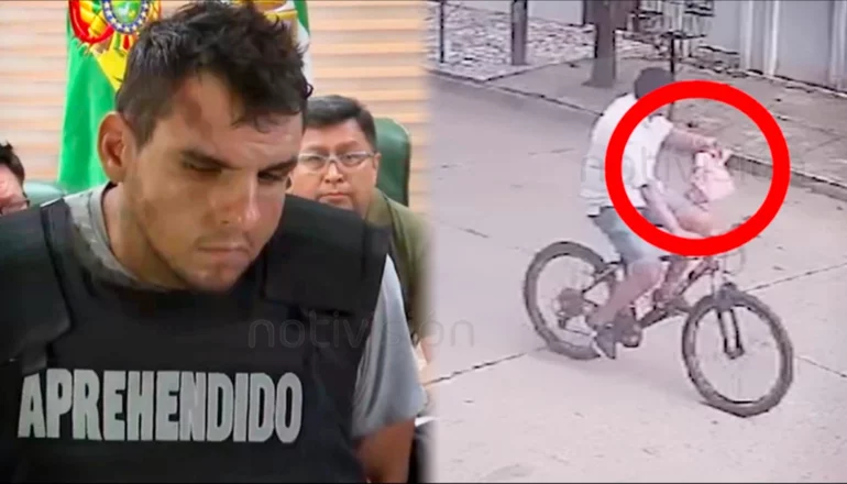 Revelan video minutos antes que un hombre mate a su madre. FOTO: NTV/RED UNO. Composición CHMF.