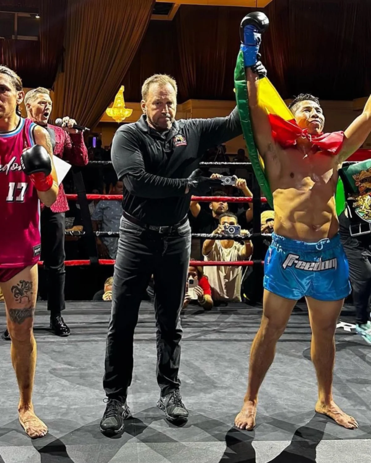 Marcos Vásquez se consagra campeón mundial de Muay Thai