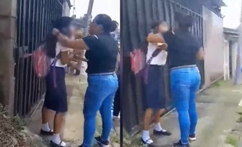 Madre agrede a una estudiante por defender a su hija y se hace viral